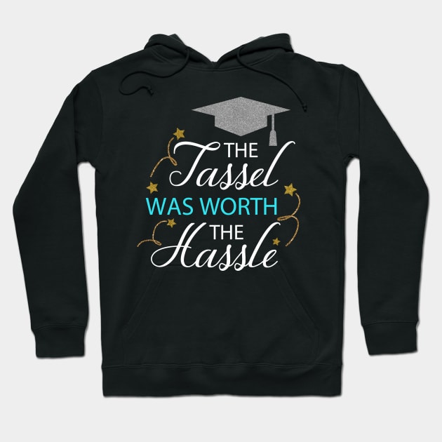 The Tassel Was Worth the Hassel Hoodie by WalkingMombieDesign